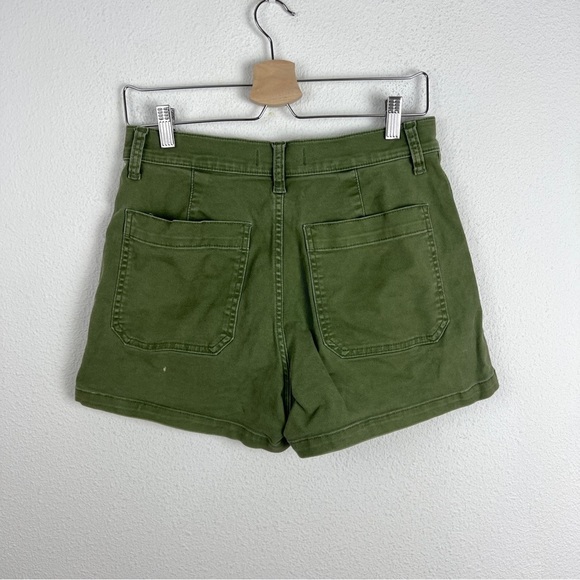 Madewell The Perfect Vintage Fatigue Khaki Shorts 27 - Picture 6 of 9